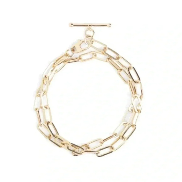 Set of Loren Stewart x Curateur Deux Open Band Ring and Double Wrap Bracelet - Picture 8 of 9